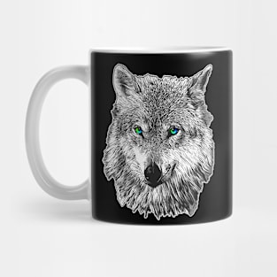 Wolf face Mug